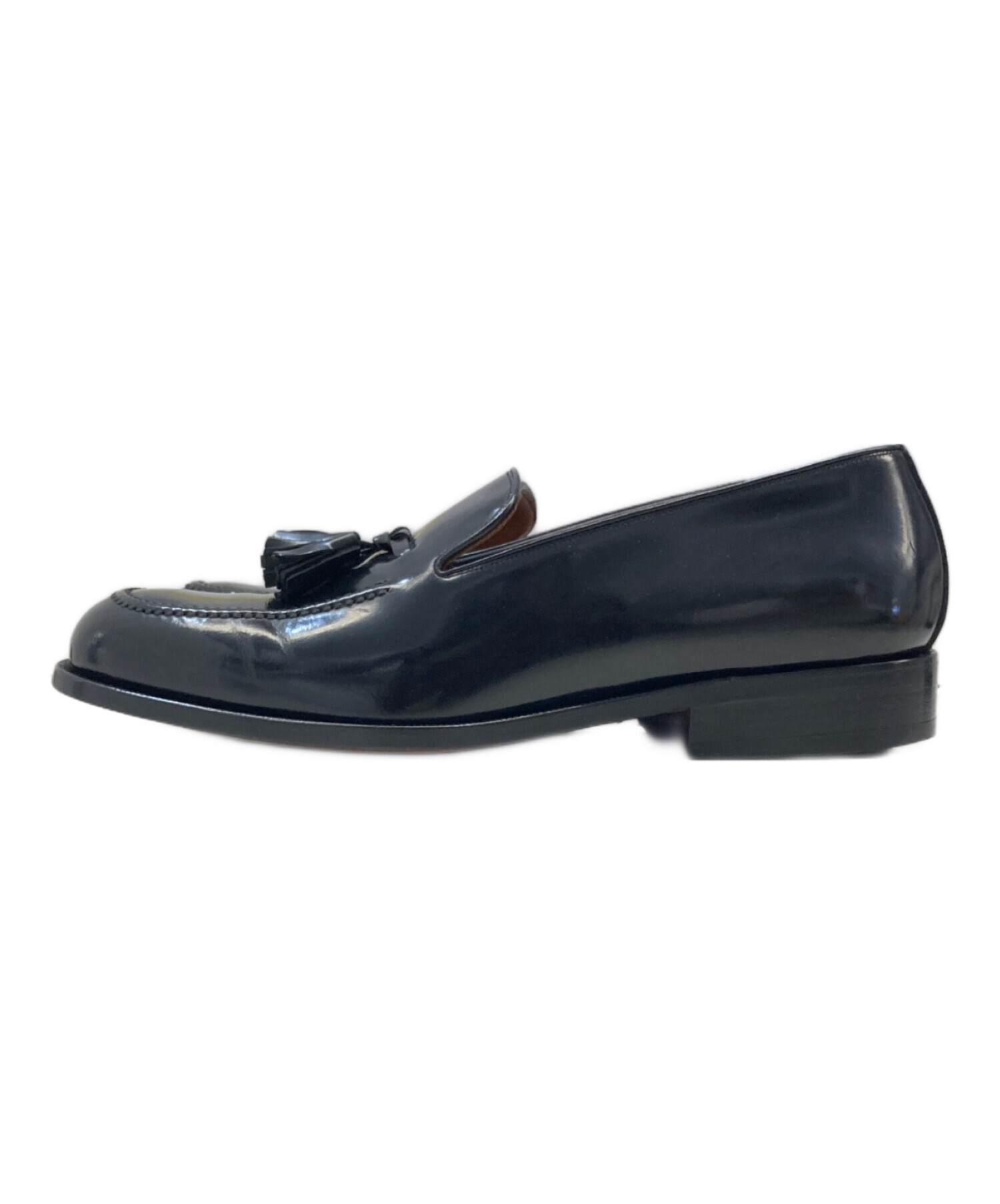 中古・古着通販】GUCCI (グッチ) タッセルローファー ブラック サイズ 