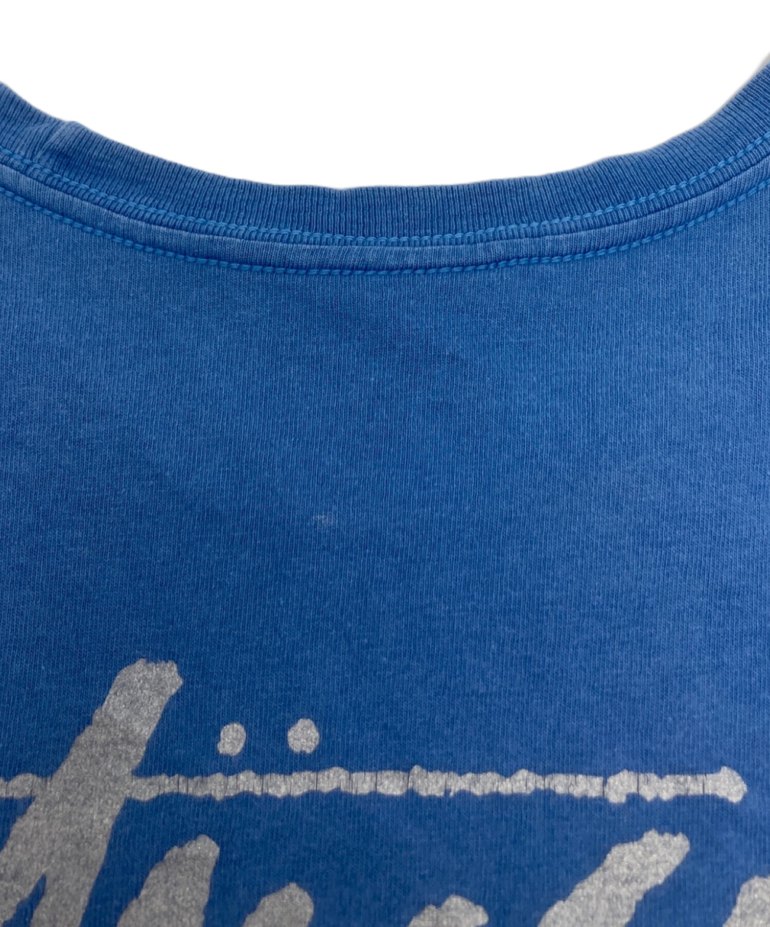 中古・古着通販】stussy (ステューシー) ロゴTシャツ ブルー サイズ:M