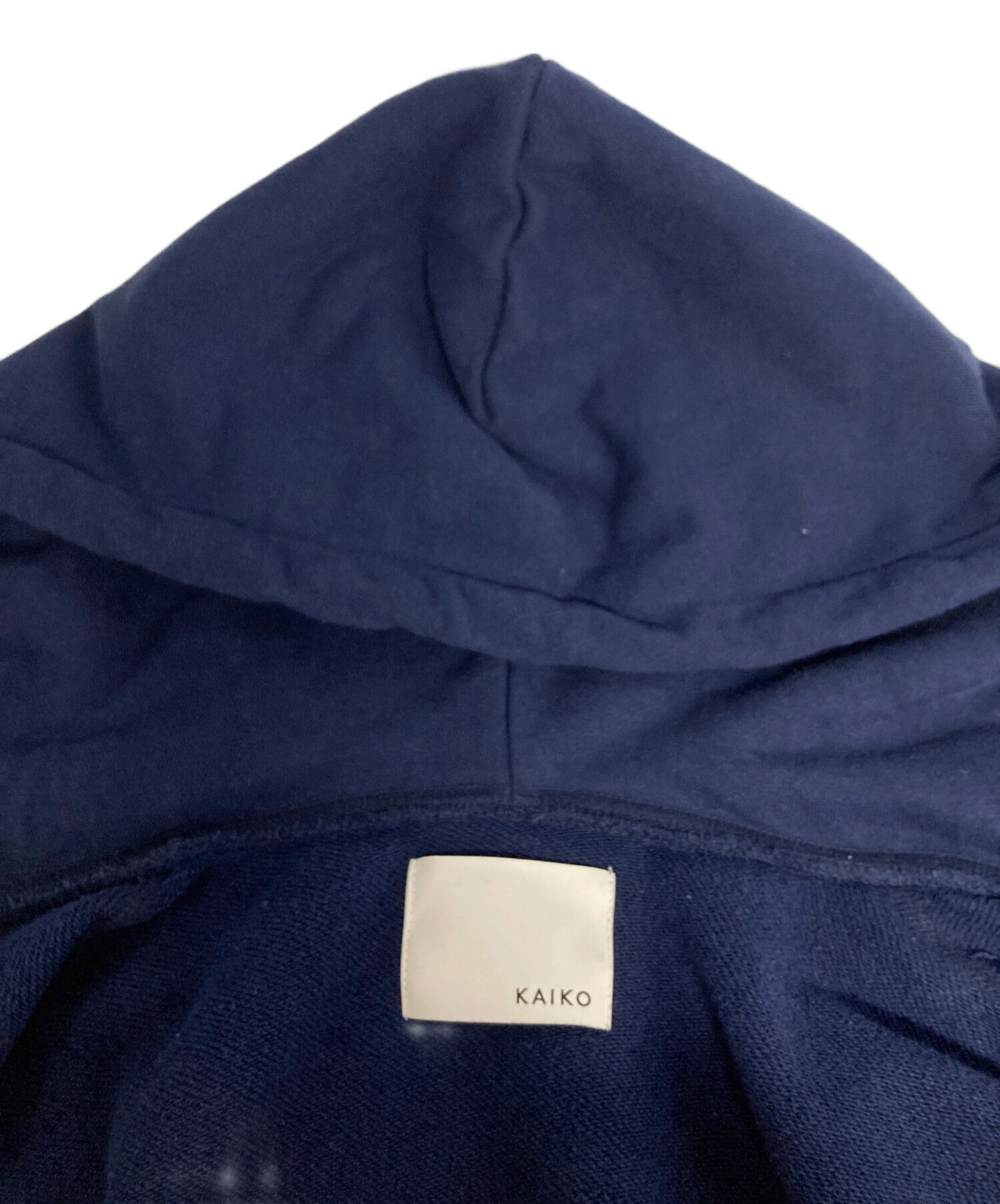 中古・古着通販】KAIKO (カイコー) DOUBLE ZIP PARKA ネイビー サイズ 