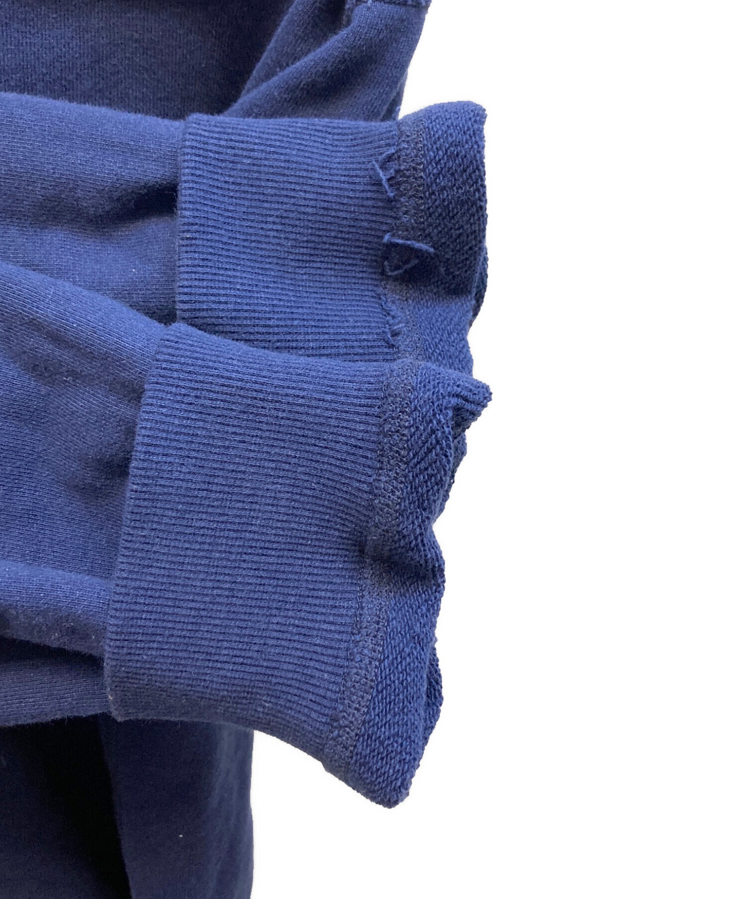 中古・古着通販】KAIKO (カイコー) DOUBLE ZIP PARKA ネイビー サイズ 