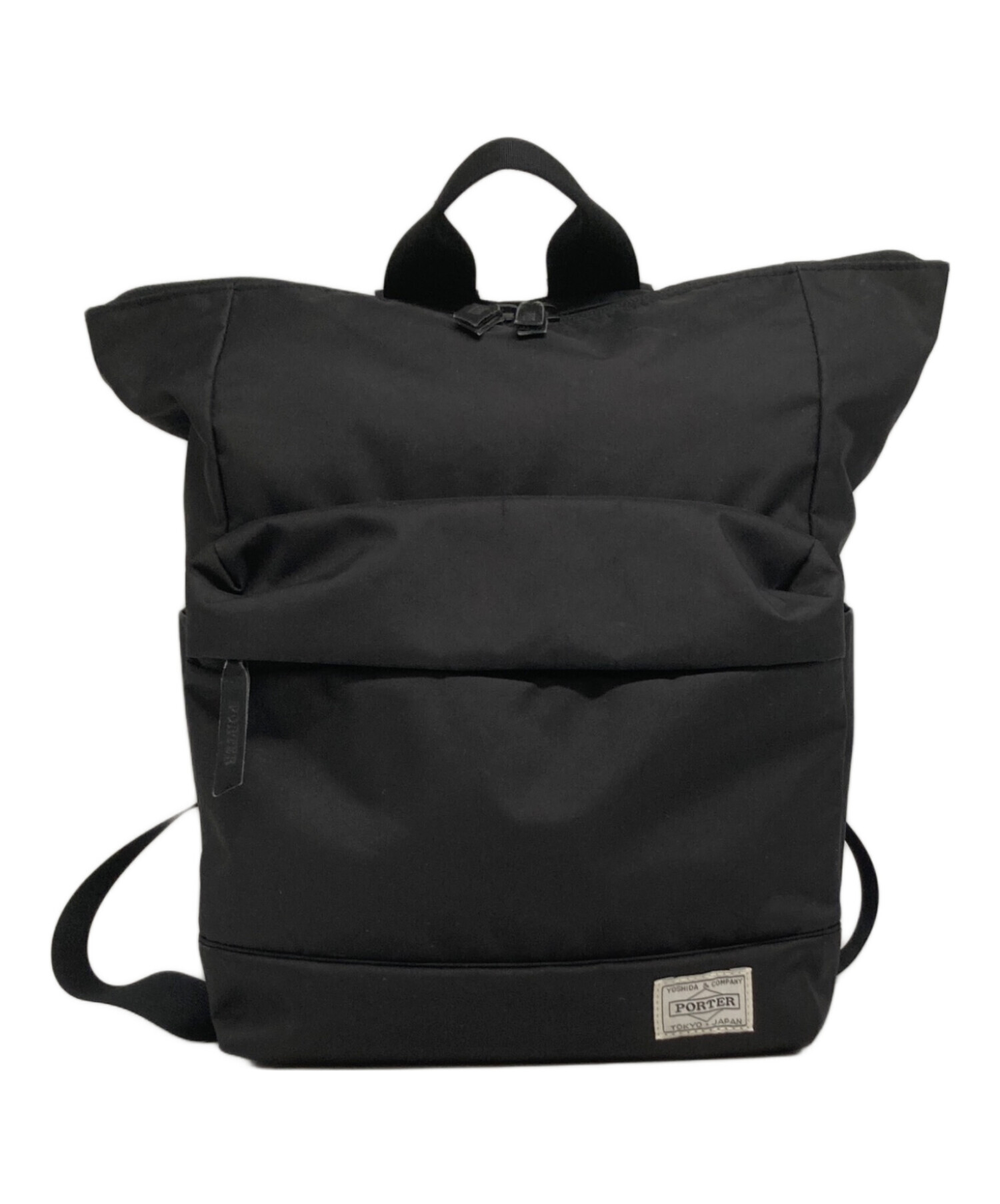 中古・古着通販】PORTER (ポーター) 2WAYデイパック ブラック 