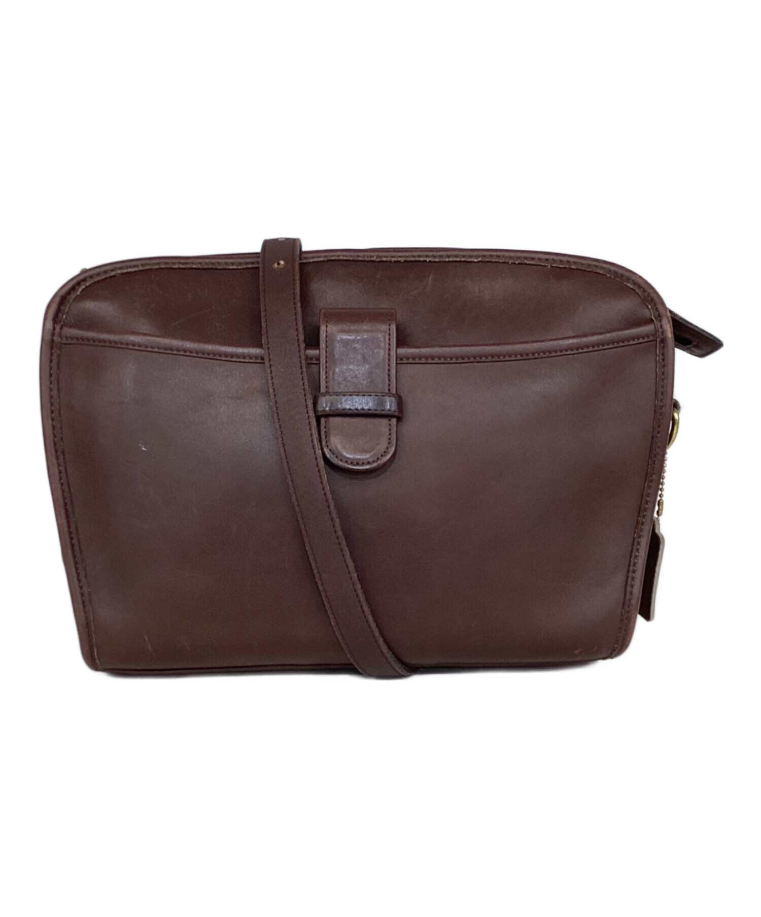 中古・古着通販】COACH (コーチ) ショルダーバッグ ブラウン｜ブランド