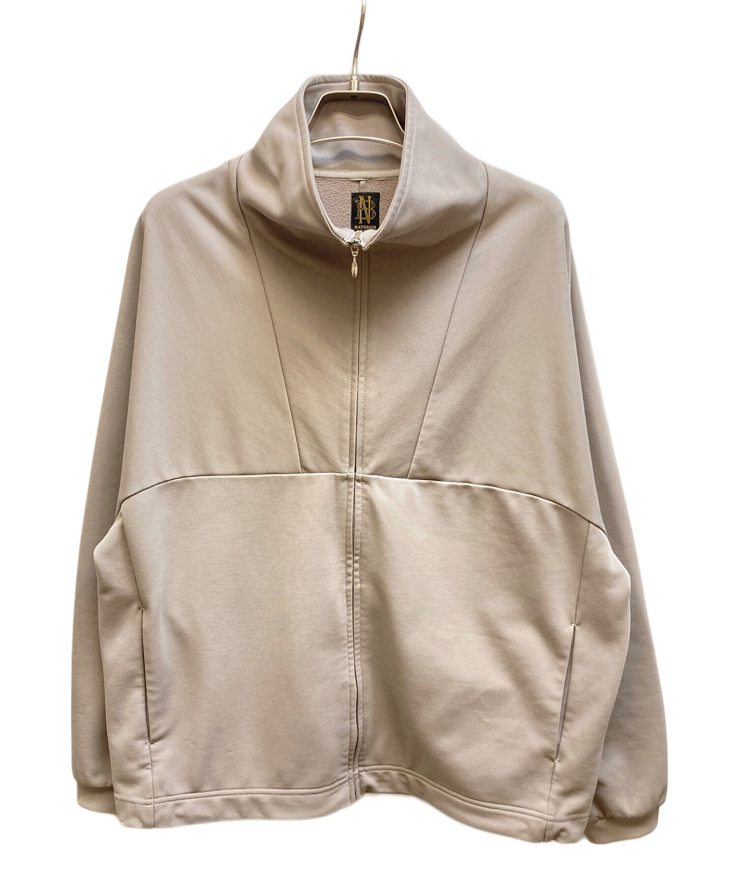 中古・古着通販】BATONER (バトナ―) OLD SCHOOL SMOCK JERSEY ベージュ