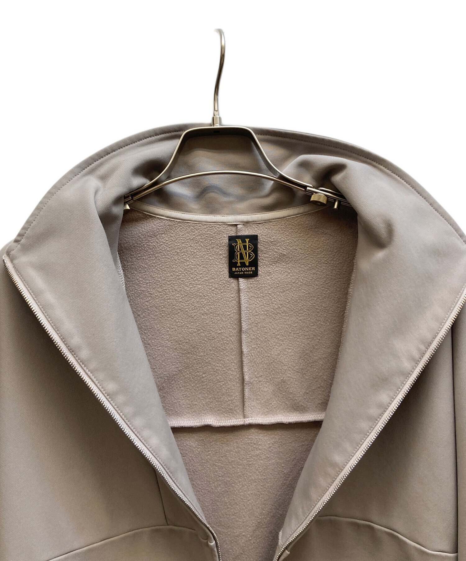 中古・古着通販】BATONER (バトナ―) OLD SCHOOL SMOCK JERSEY ベージュ