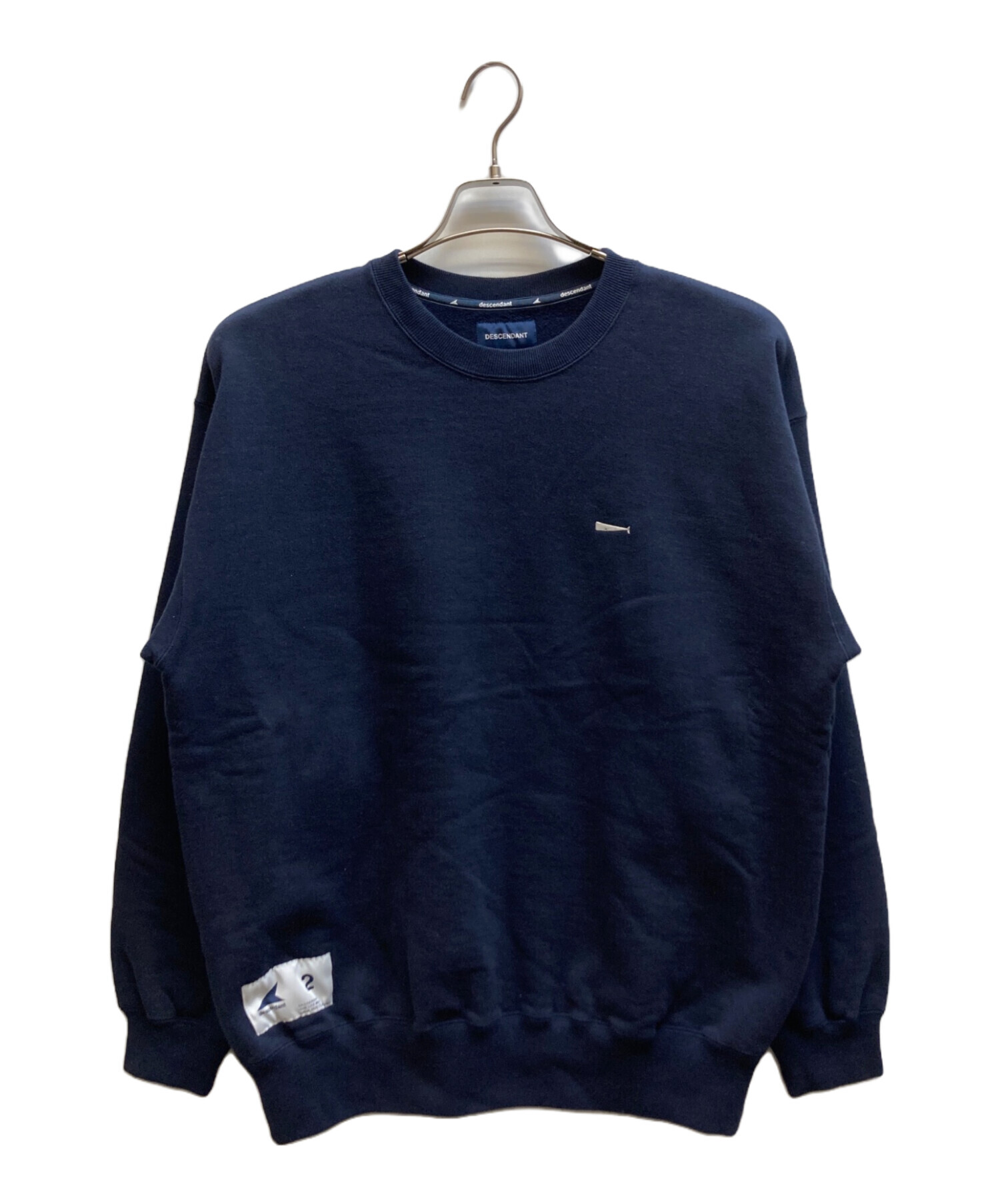 中古・古着通販】DESCENDANT (ディセンダント) ロゴスウェット