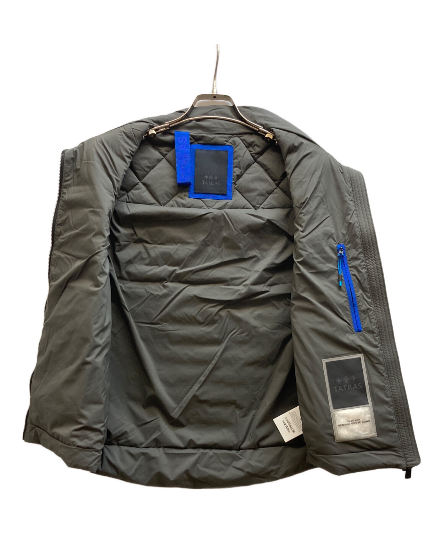 中古・古着通販】TATRAS (タトラス) サグム ダウンベスト グレー