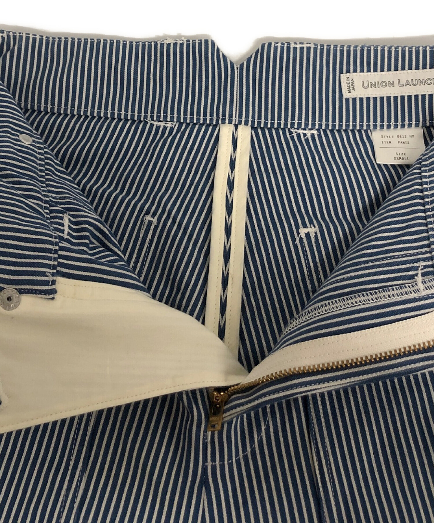 中古・古着通販】UNION LAUNCH (ユニオンランチ) ヒッコリー柄