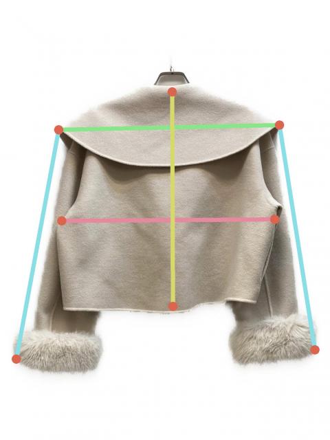 中古・古着通販】HER LIP TO (ハーリップトゥ) Loro Short Rever Coat
