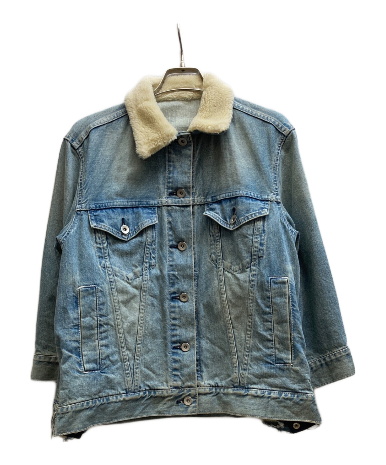 中古・古着通販】sacai (サカイ) デニムジャケット インディゴ サイズ