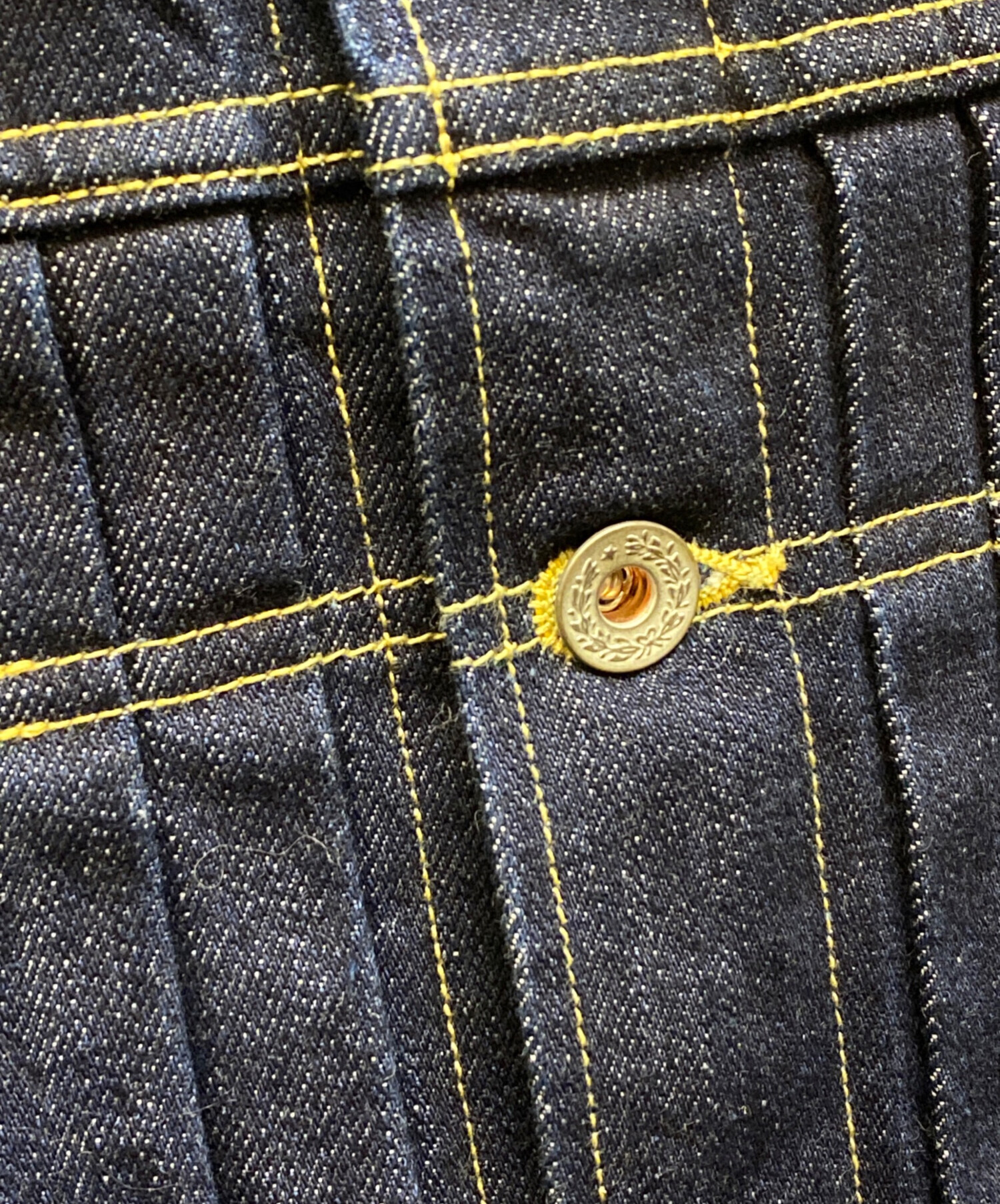 中古・古着通販】CHAH CHAH (チャーチャー) CC HAPPY DENIM TRUCKER