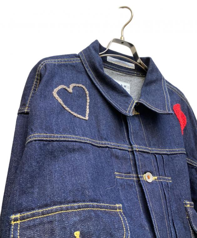 中古・古着通販】CHAH CHAH (チャーチャー) CC HAPPY DENIM TRUCKER