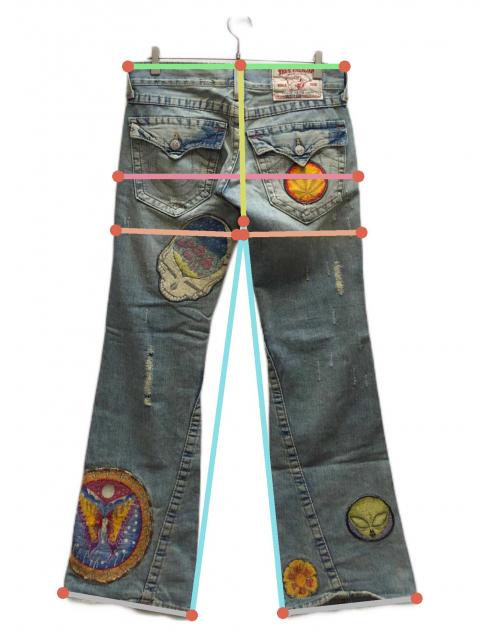 中古・古着通販】TRUE RELIGION (トゥルー レリジョン) ブーツカット