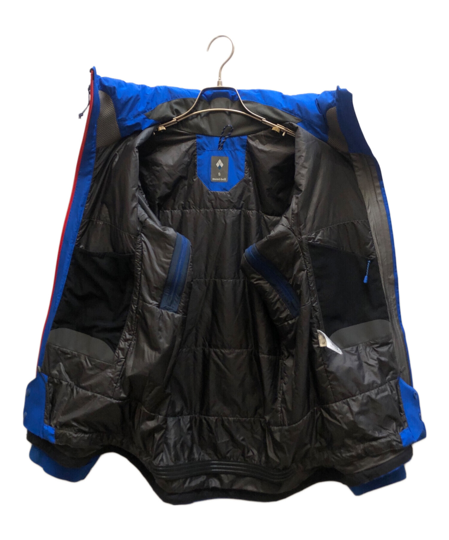 中古・古着通販】mont-bell (モンベル) ドロワットパーカ ブルー 中古・古着通販】mont-bell (モンベル) ドロワットパーカ ブルー