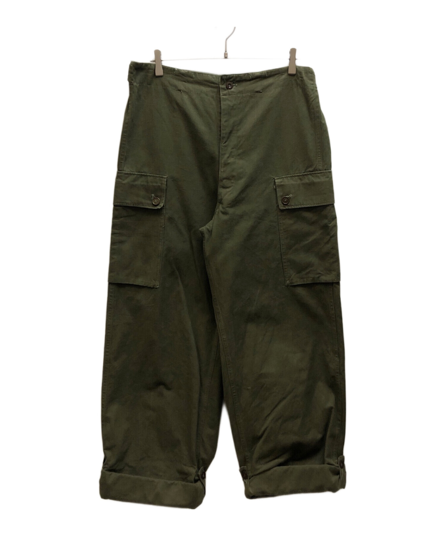 中古・古着通販】DUTCH ARMY (オランダ軍) カーゴパンツ グリーン