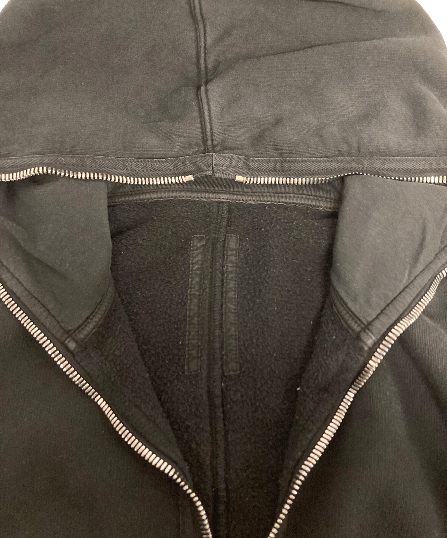 中古・古着通販】DRKSHDW (ダークシャドウ) ジップパーカー ブラック