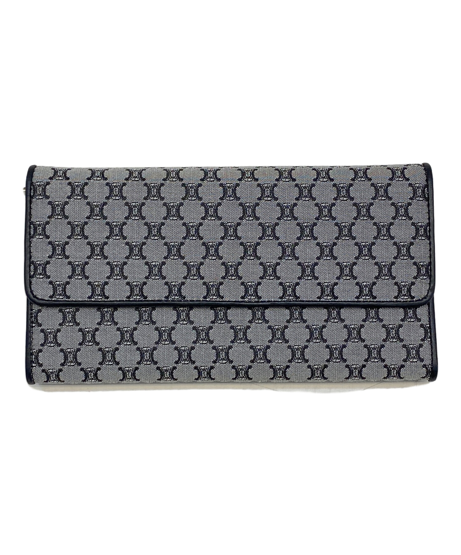 中古・古着通販】CELINE (セリーヌ) 長財布 グレー｜ブランド・古着