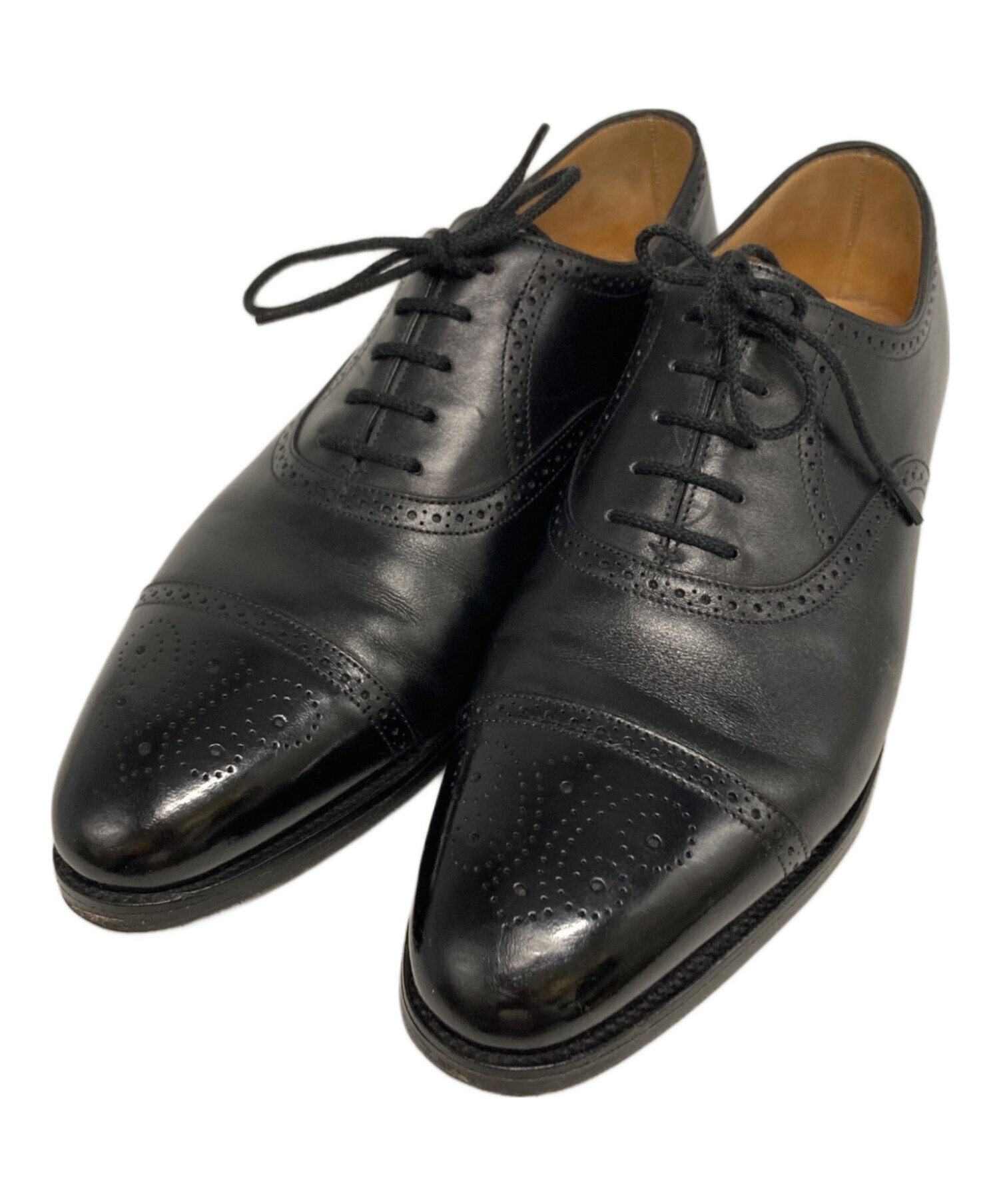 ジョンロブSAUNTON 7 1/2E 中古・古着通販】JOHN LOBB (ジョンロブ) SAUNTON メダリオントゥ