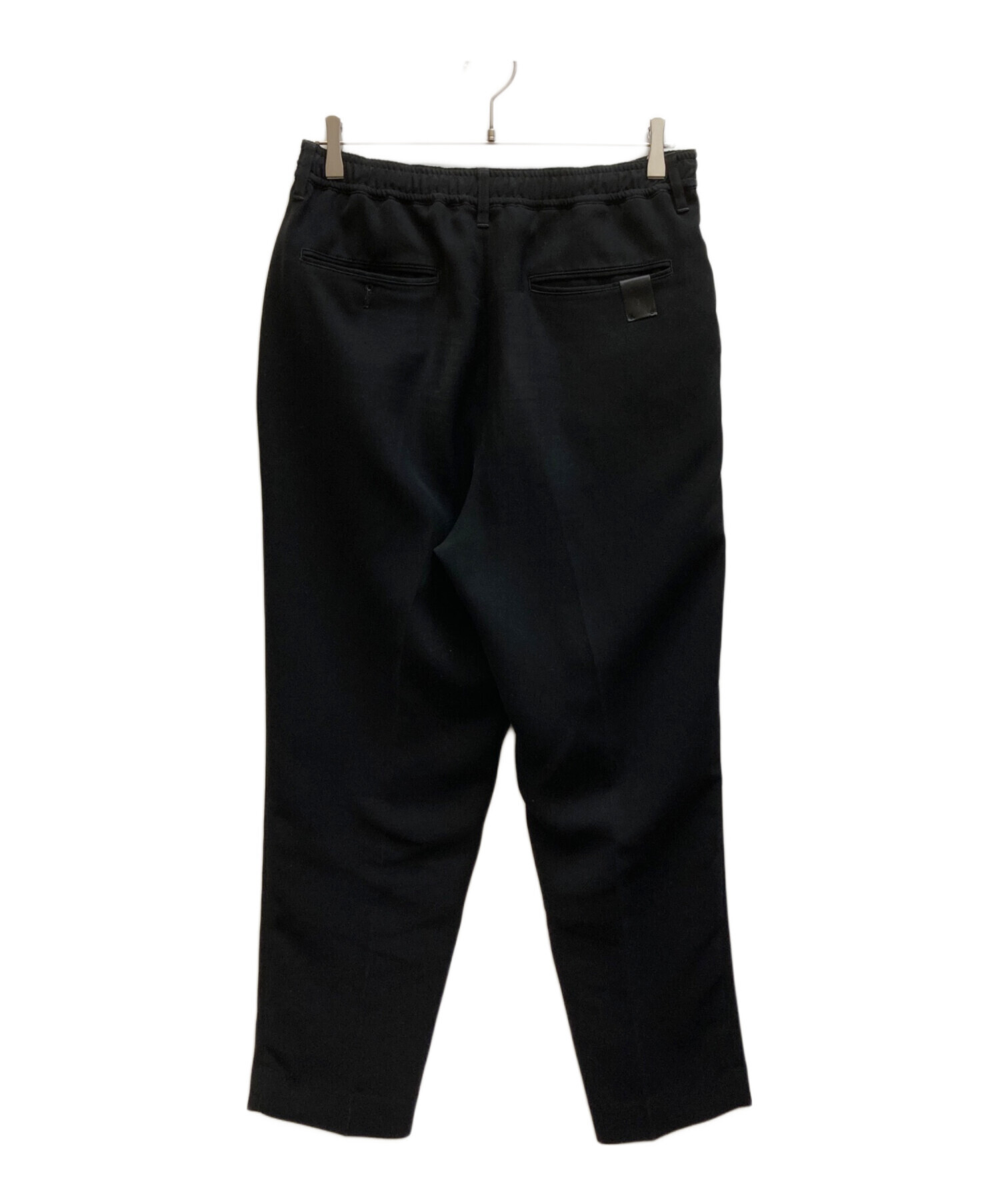 中古・古着通販】N.HOOLYWOOD (エヌ ハリウッド) EASY SLACKS ブラック