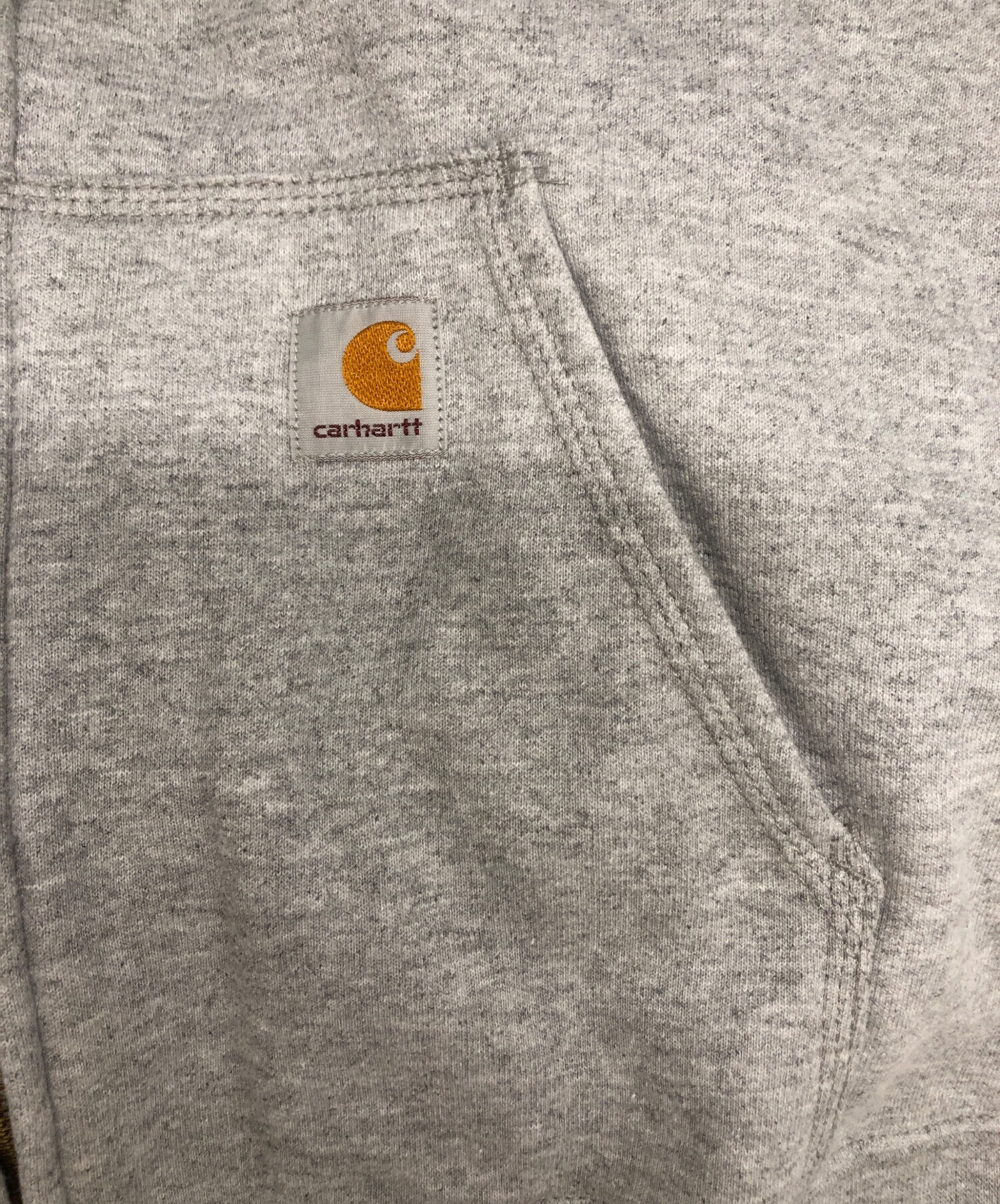 中古・古着通販】CarHartt (カーハート) ジップパーカー グレー サイズ