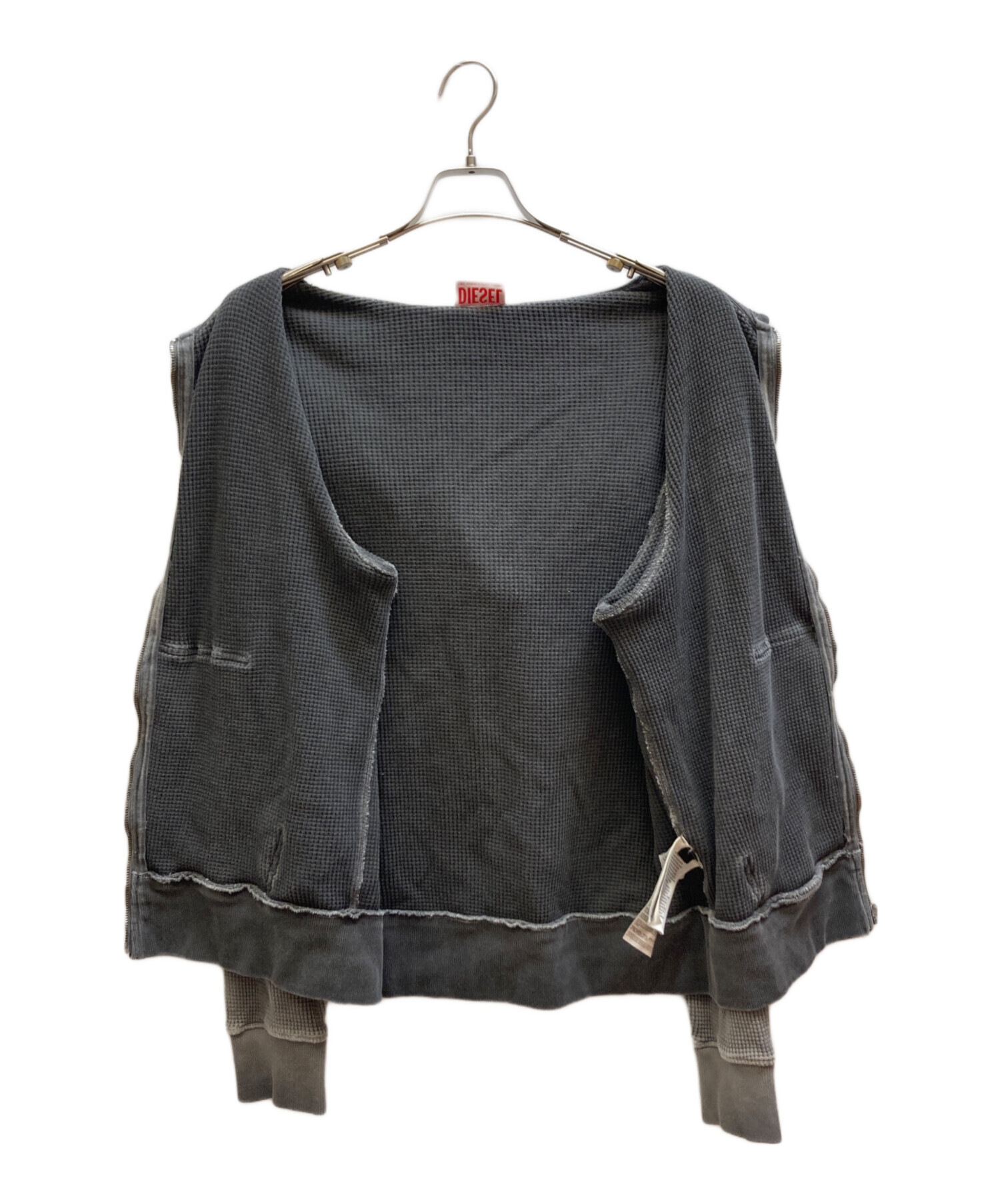 中古・古着通販】DIESEL (ディーゼル) S-GINAFY-HOOD-ZIP グレー 