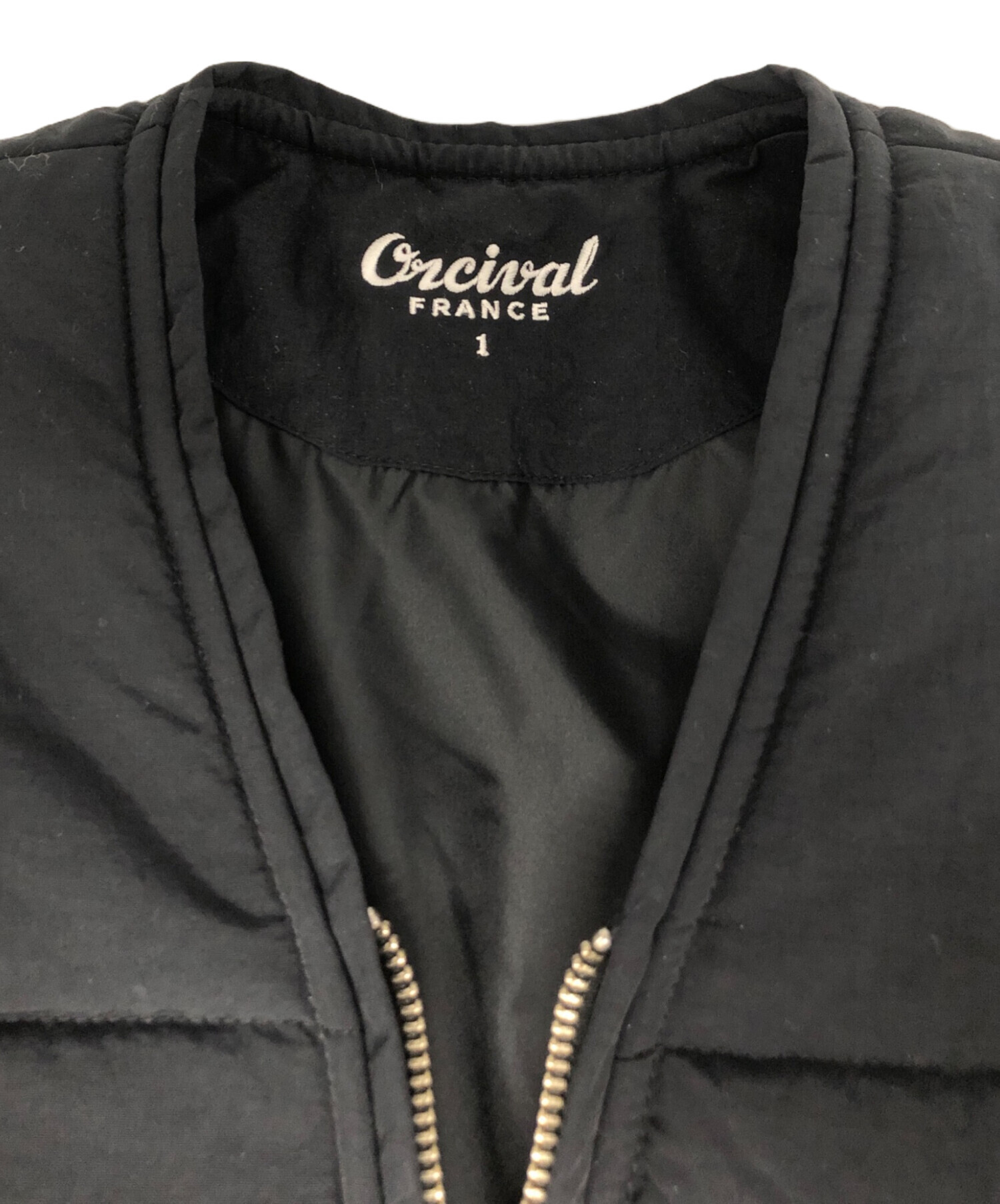中古・古着通販】ORCIVAL (オーシバル) インサレーションVネック 