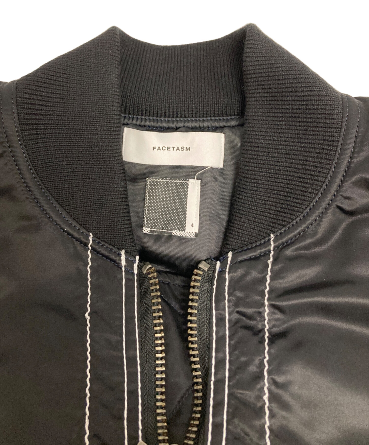 中古・古着通販】FACETASM (ファセッタズム) HEAVY STITCH MA-1 JACKET