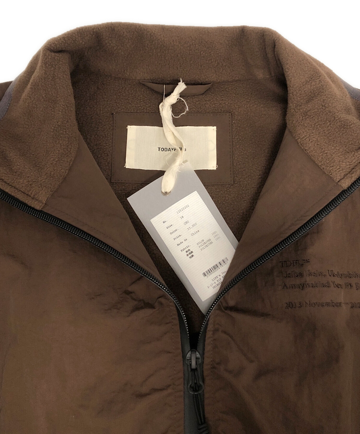 中古・古着通販】TODAYFUL (トゥデイフル) ユースフルジップブルゾン