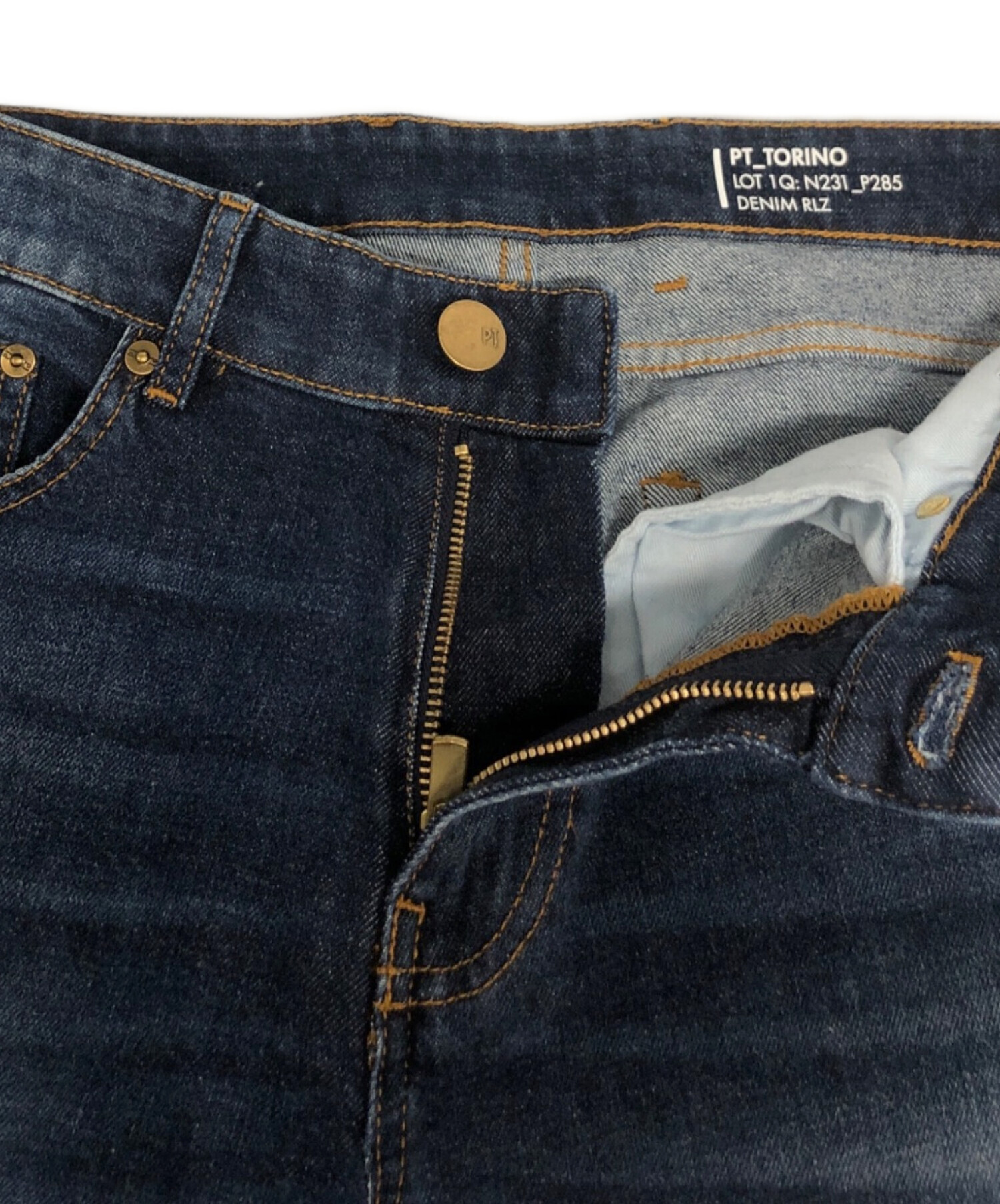 中古・古着通販】PT TORINO (ピーティートリノ) ROCKデニムパンツ