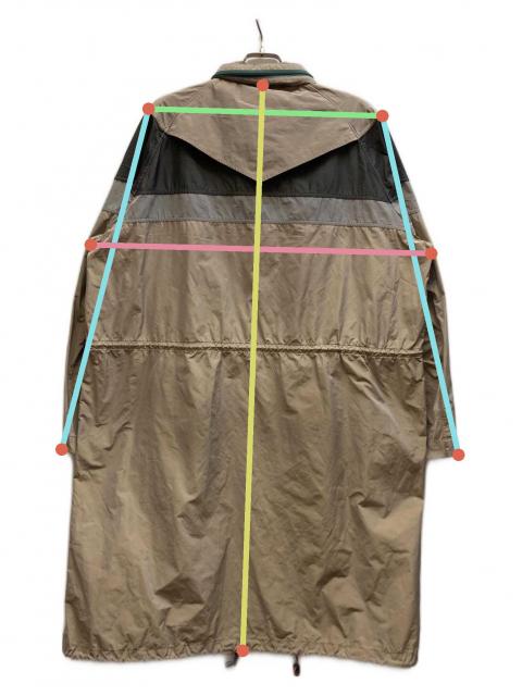 中古・古着通販】KOLOR (カラー) ナイロンスタンドカラーコート 中古・古着通販】KOLOR (カラー) ナイロンスタンドカラーコート