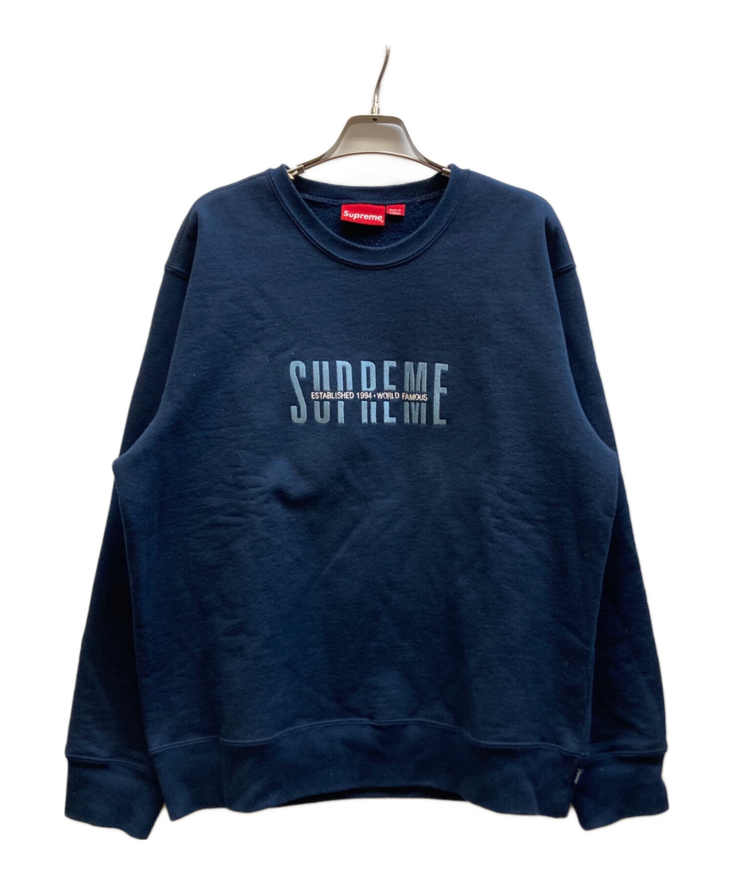 中古・古着通販】SUPREME (シュプリーム) World Famous Crewneck