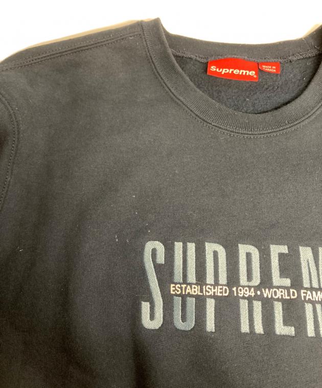 中古・古着通販】SUPREME (シュプリーム) World Famous Crewneck