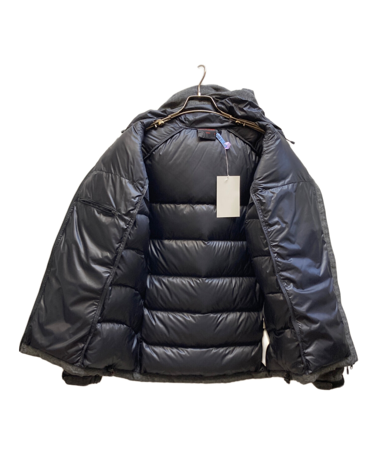 マムートダウンパーカSERAC IN Hooded Jacket Men黒