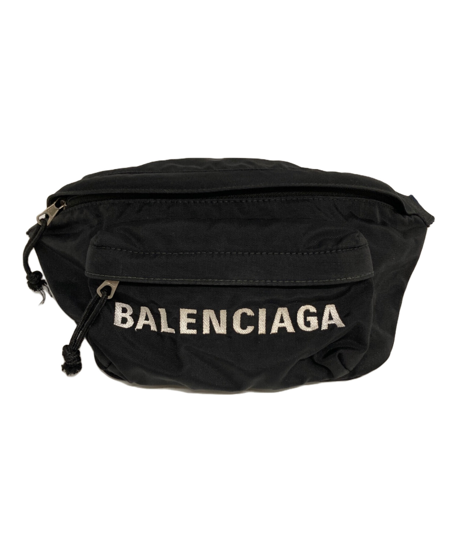 中古・古着通販】BALENCIAGA (バレンシアガ) ウエストポーチ ブラック
