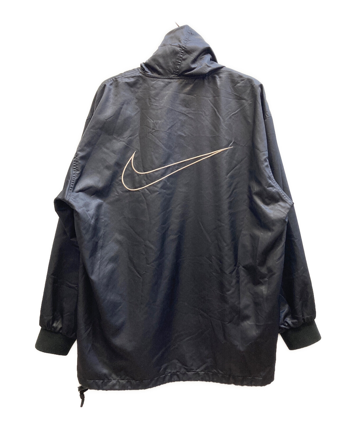本日午前中限定！ナイキ アノラックパーカー Lサイズ 新品タグ付き 中古・古着通販】NIKE (ナイキ) アノラックパーカー ブラック サイズ:L