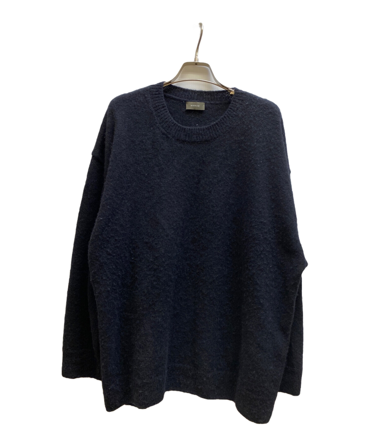 中古・古着通販】WIRROW (ウィロウ) Alpaca wool wide knit pullover