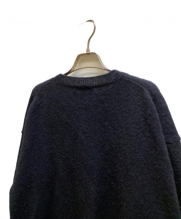 中古・古着通販】WIRROW (ウィロウ) Alpaca wool wide knit pullover