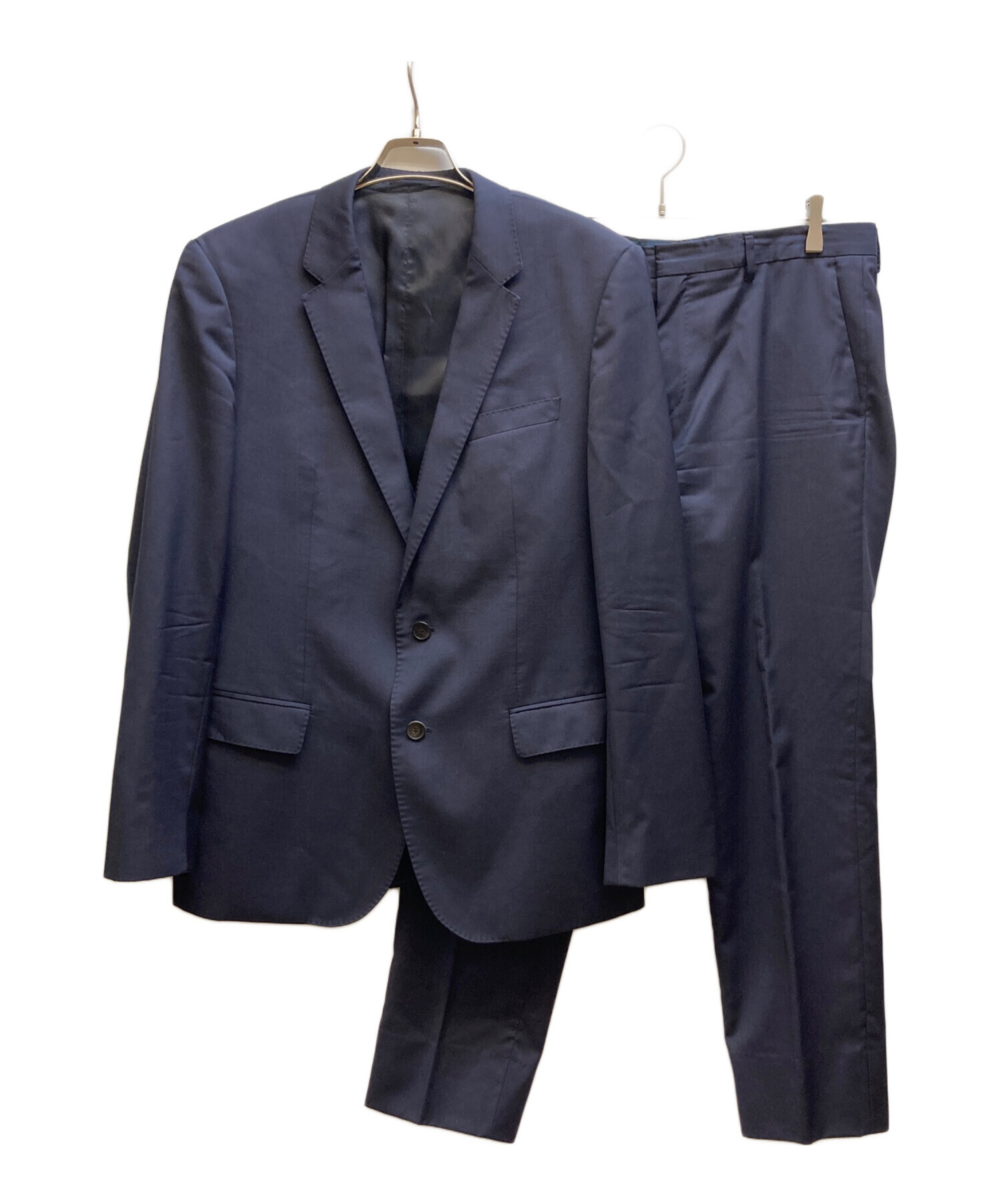 中古・古着通販】HUGO BOSS (ヒューゴ ボス) 3ピーススーツ ネイビー