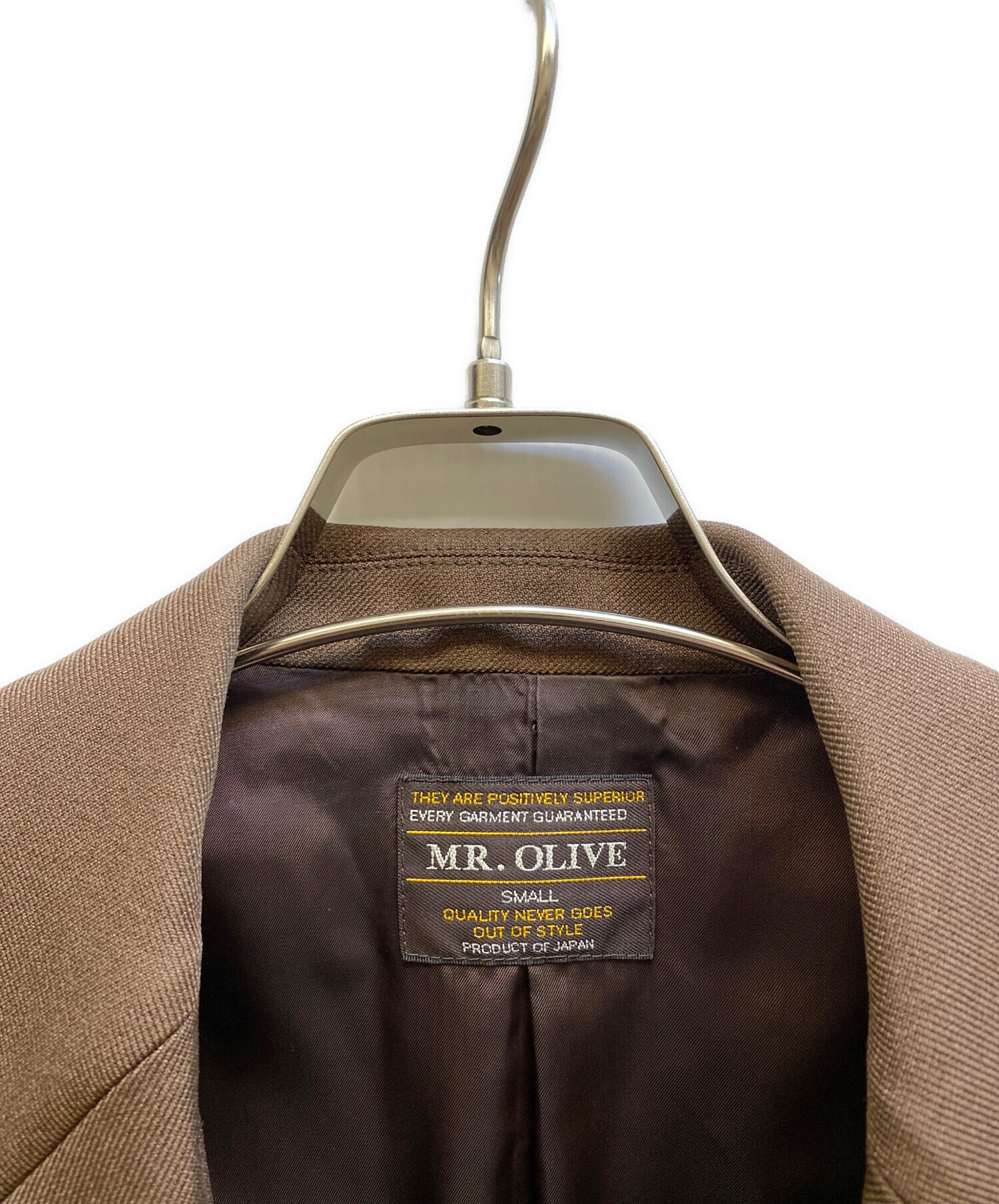 中古・古着通販】MR.OLIVE (ミスターオリーブ) セットアップ ブラウン