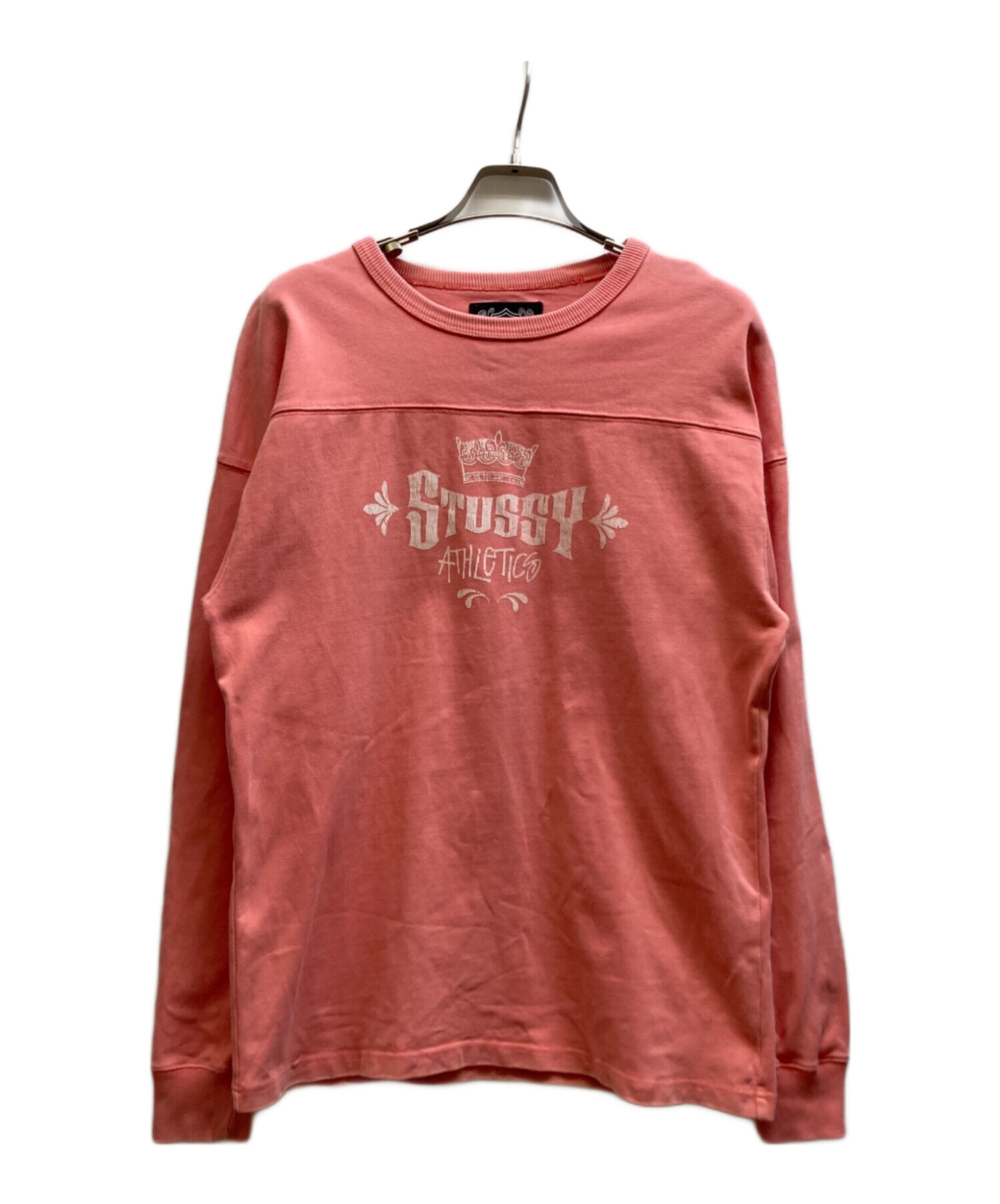 中古・古着通販】stussy (ステューシー) ATHLETICS クラウンロゴ 