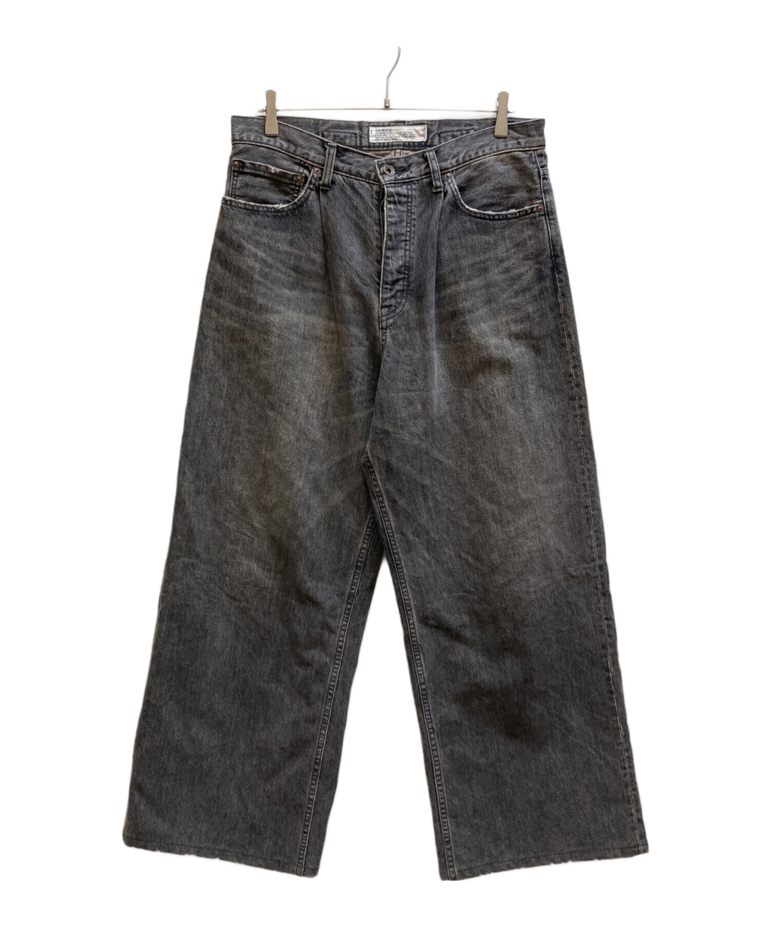 中古・古着通販】DAIRIKU (ダイリク) ワイドヴィンテージデニムパンツ