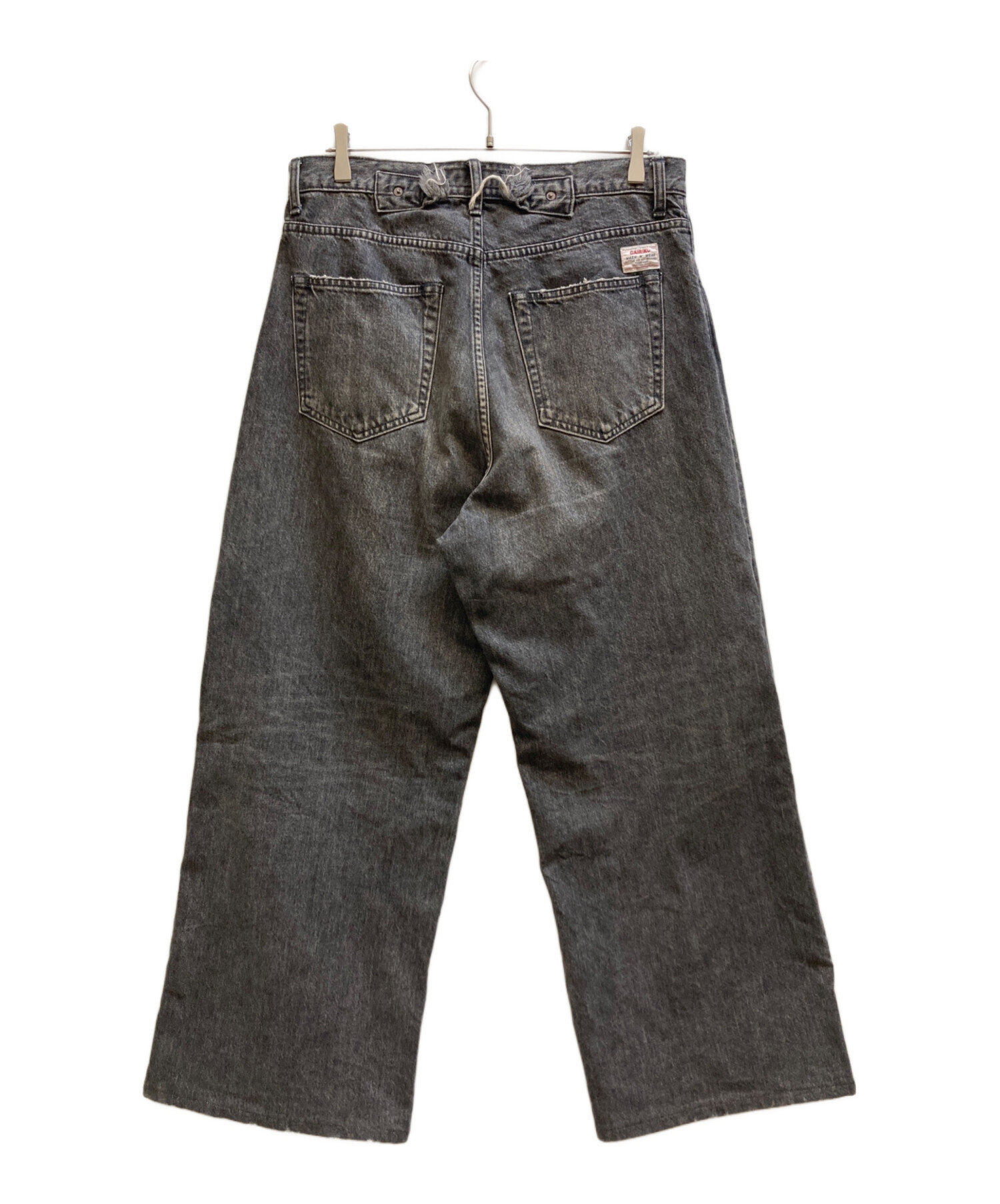 中古・古着通販】DAIRIKU (ダイリク) ワイドヴィンテージデニムパンツ