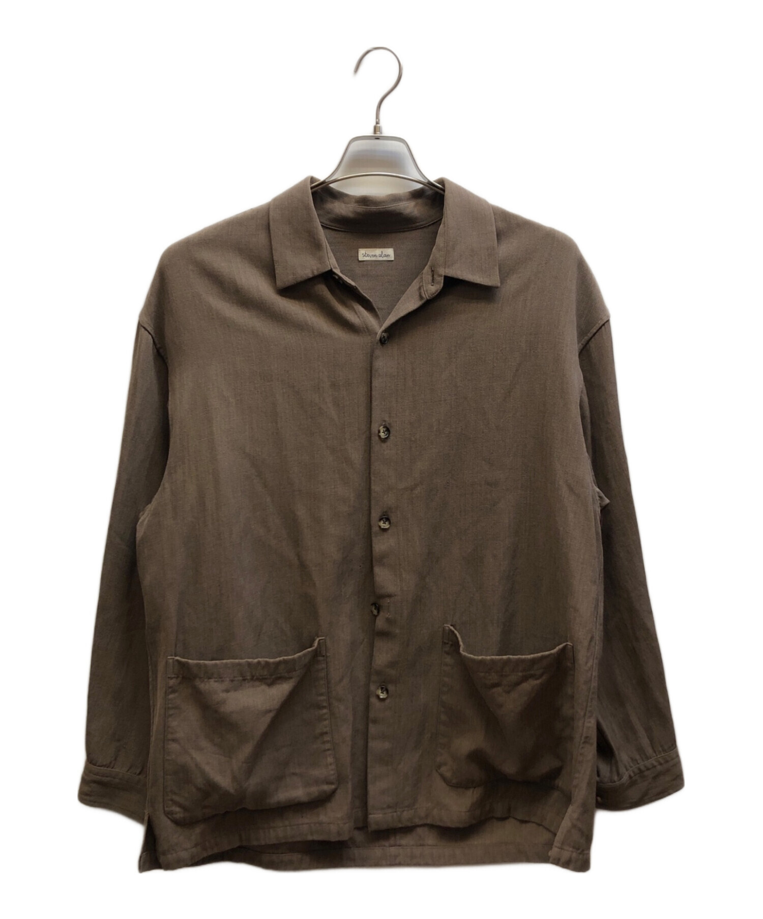 新品✨スティーブンアラン MOKU CAVALRY TWILL SHIRTALL 中古・古着通販】STEVEN ALAN (スティーブンアラン) MOKU CAVALRY