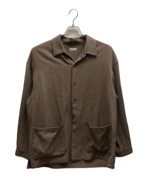 「yupasaki 様せんよう」Minotaur ブラウン シャツジャケット 中古・古着通販】STEVEN ALAN (スティーブンアラン) MOKU CAVALRY