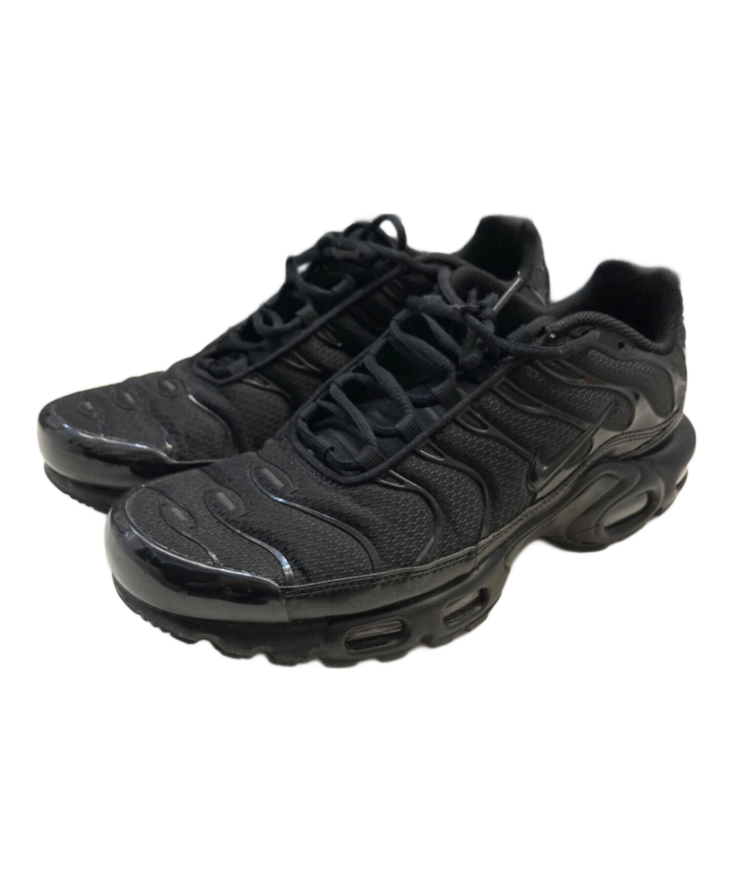 中古・古着通販】NIKE (ナイキ) エアマックスプラス トリプルブラック