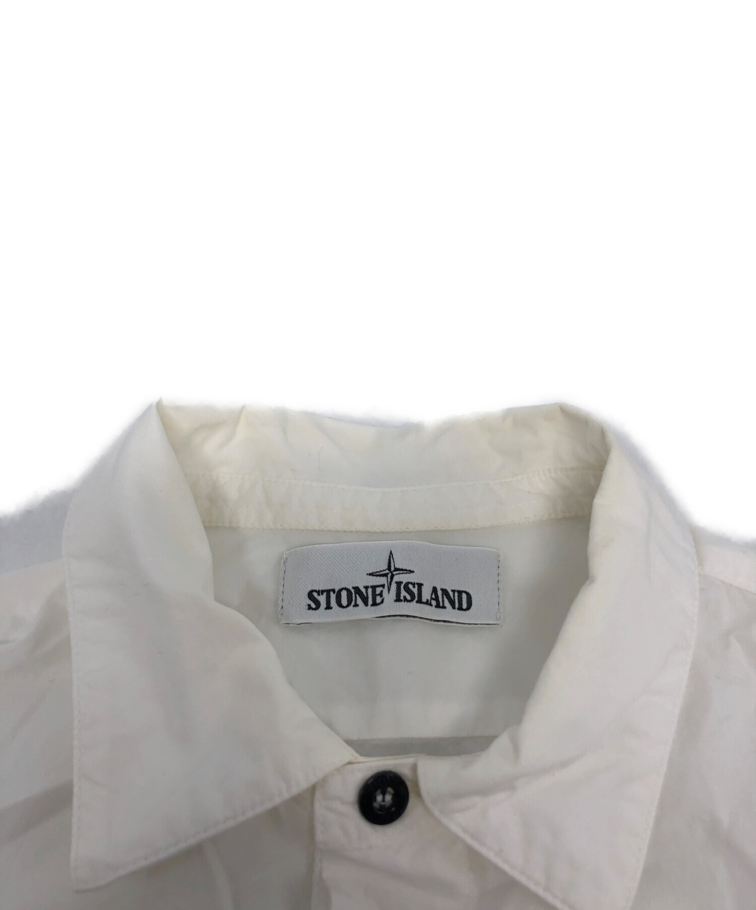 中古・古着通販】STONE ISLAND (ストーンアイランド) 刺繍ロゴ半袖 