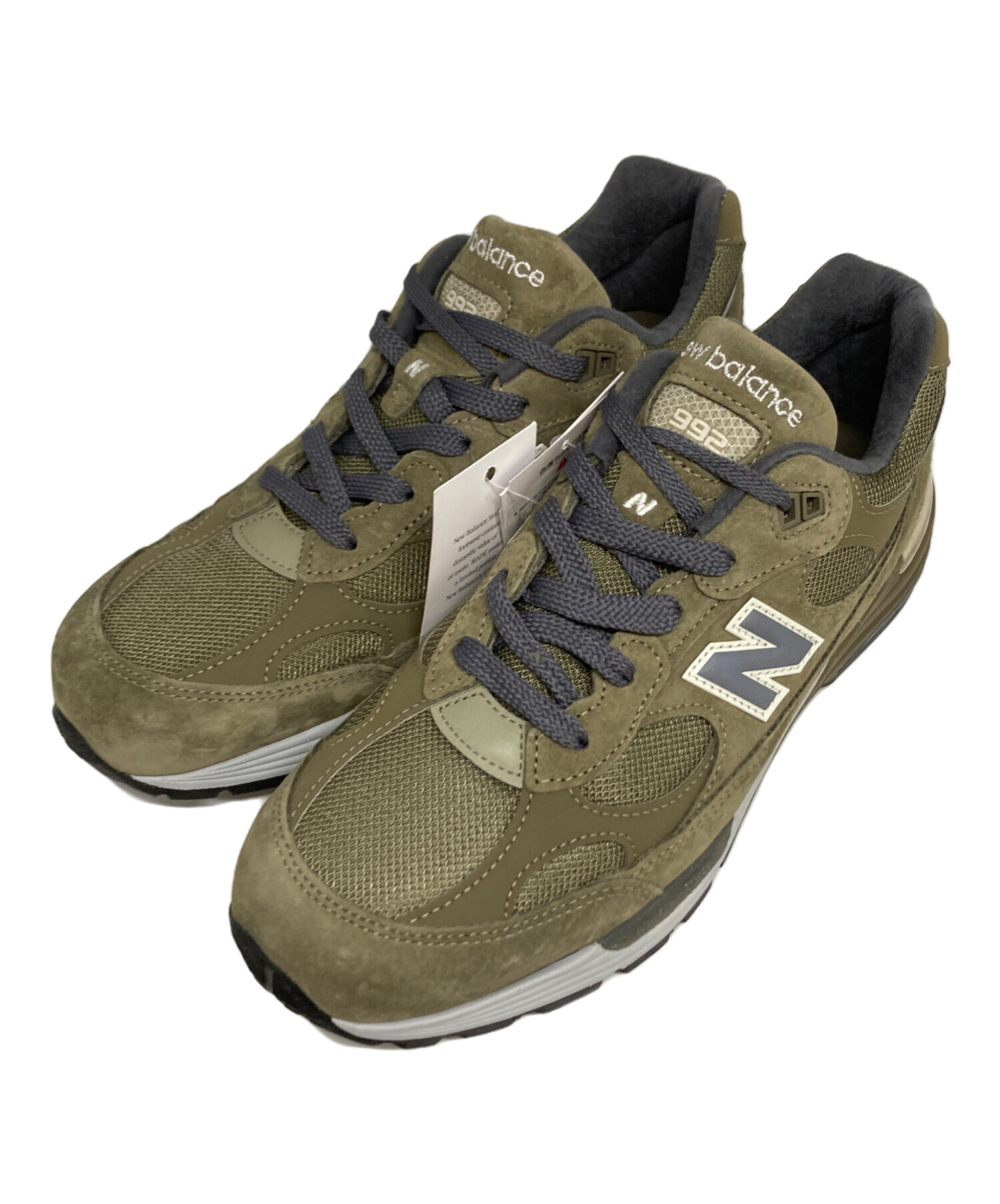 中古・古着通販】NEW BALANCE (ニューバランス) U992GL カーキ サイズ 