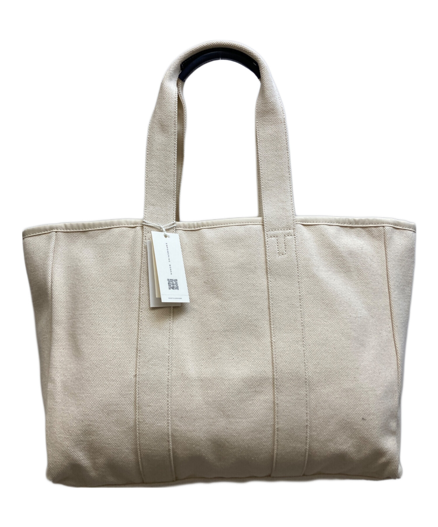 TORYBURCH トリーバーチ ロゴ　キャンバス　トートバック　未使用保管品 中古・古着通販】TORY BURCH (トリーバーチ) キャンバストートバッグ