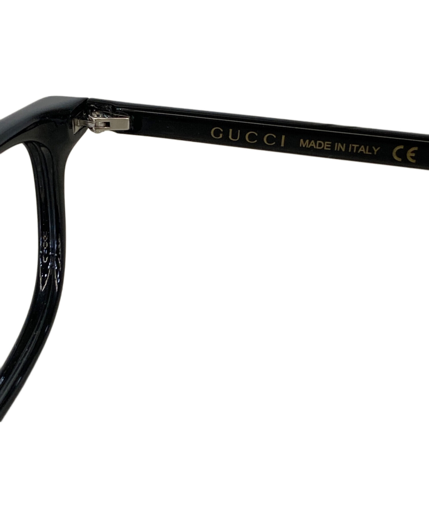 中古・古着通販】GUCCI (グッチ) 眼鏡フレーム ブラック｜ブランド