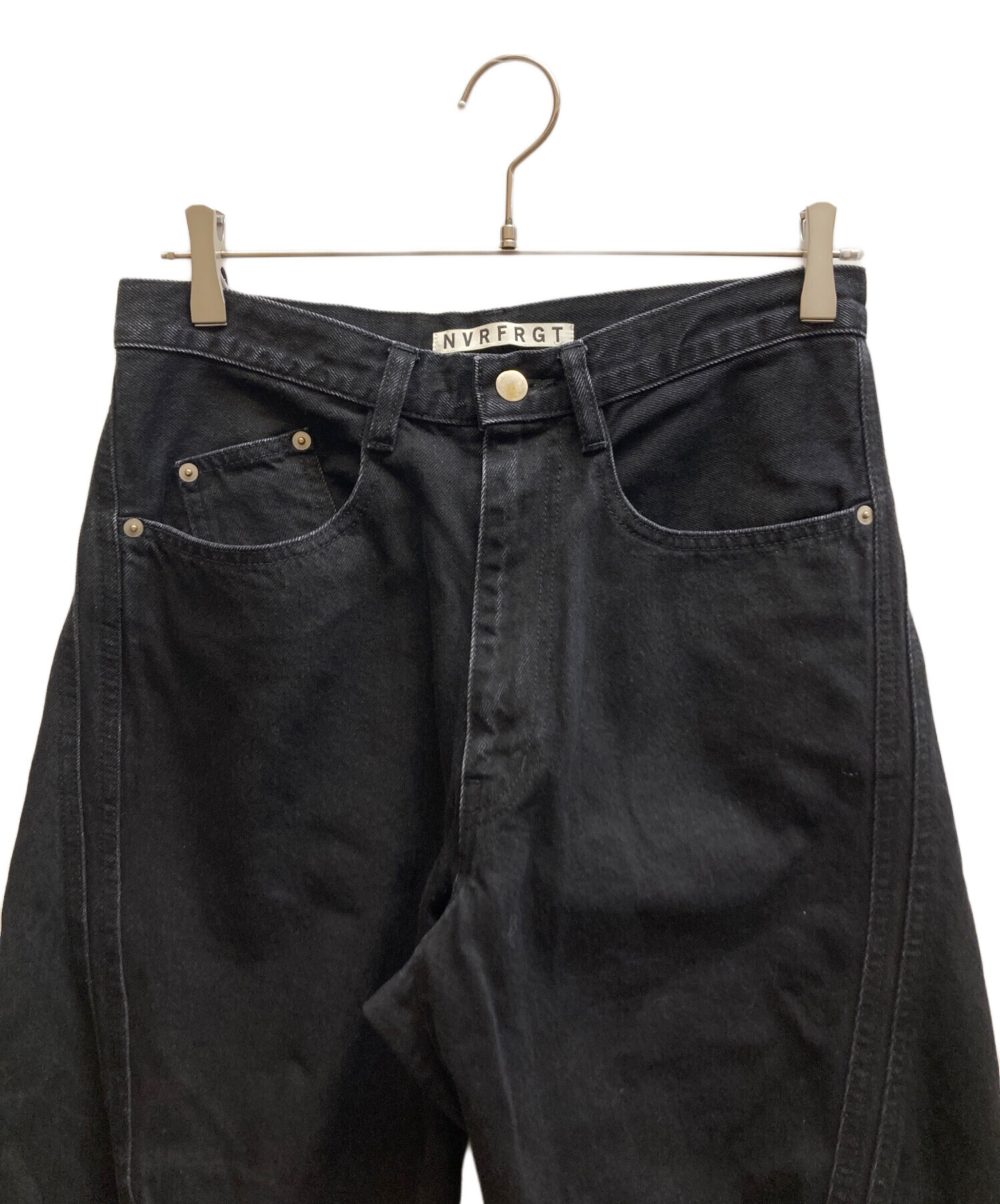 中古・古着通販】NVRFRGT (ネヴァーフォーゲット) 3D TWISTED WIDE LEG 