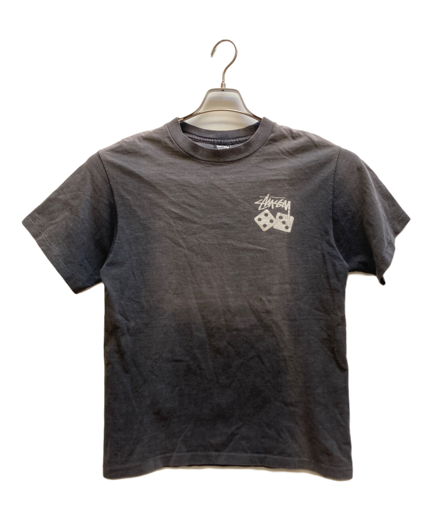 ☆古着　STUSSY　ステューシー　黒　Tシャツ　サイズ：Ｌ　中古品 中古・古着通販】stussy (ステューシー) プリントTシャツ ブラック
